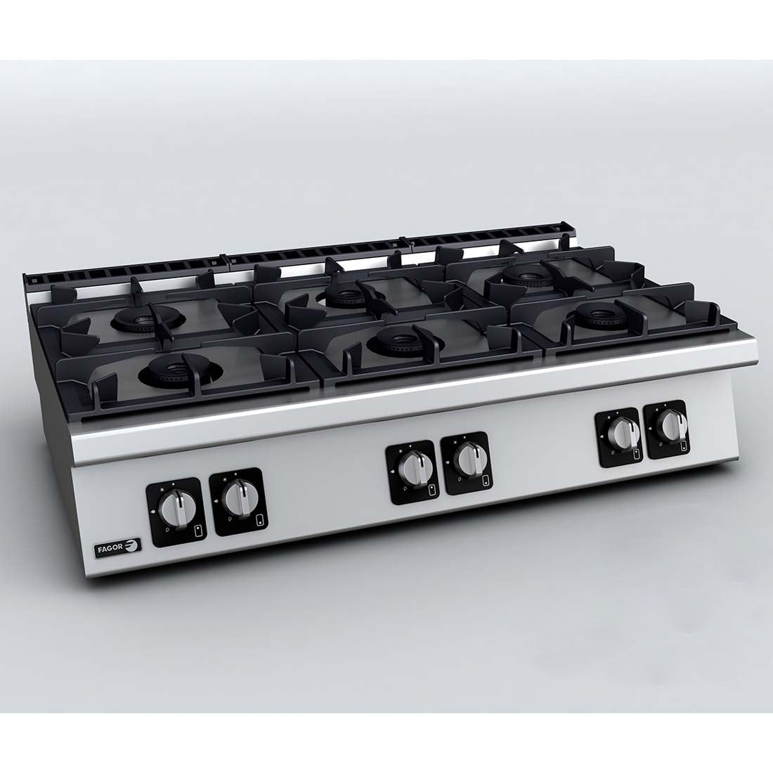 Fagor C-G760H - Kore 700 Series Bench Top 6 Gas Burners
