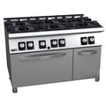 Fagor C-G761H - Kore 700 Series 6 Burner Gas Range with Gas Oven