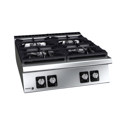Fagor C-G940H - Kore 900 Series 800mm 4 Burner Gas Cooktop