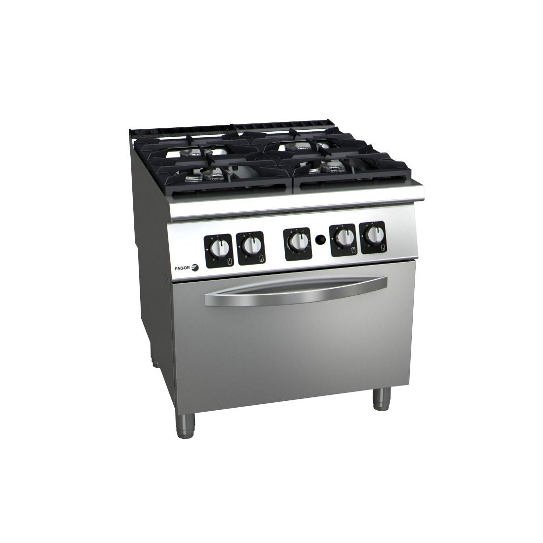 Fagor C-G941H - Kore 900 Series 4 Burner Gas Range with Oven