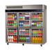 Turbo Air KR65-6G-N - 6 Half Glass Door Upright Fridge 1900mm 1868L