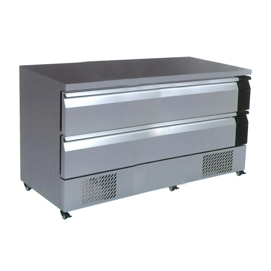 FED Thermaster CBR2-3 - Flexdrawer Fridge/Freezer Drawer Counter 265L