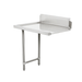 Modular Systems CDT-600R - Stainless Steel Clean Dish Table with Splashback, Right Hand 600 x 700mm