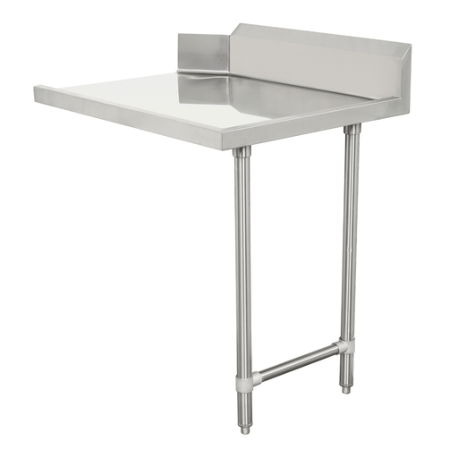 Modular Systems CDT-1200L - Stainless Steel Clean Dish Table with Splashback, Left Hand 1200 x 700mm