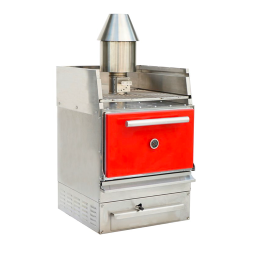 Brenner CFO1-50R - Ember Charcoal Grill & Oven 50kg Capacity
