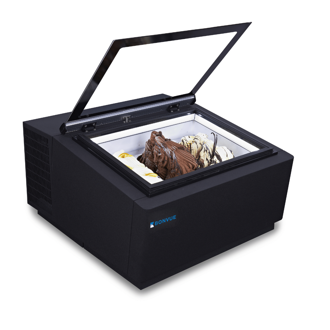 Bonvue FED CGD-03B - Countertop Gelato Display Freezer 3 x 5L Pans - image 4