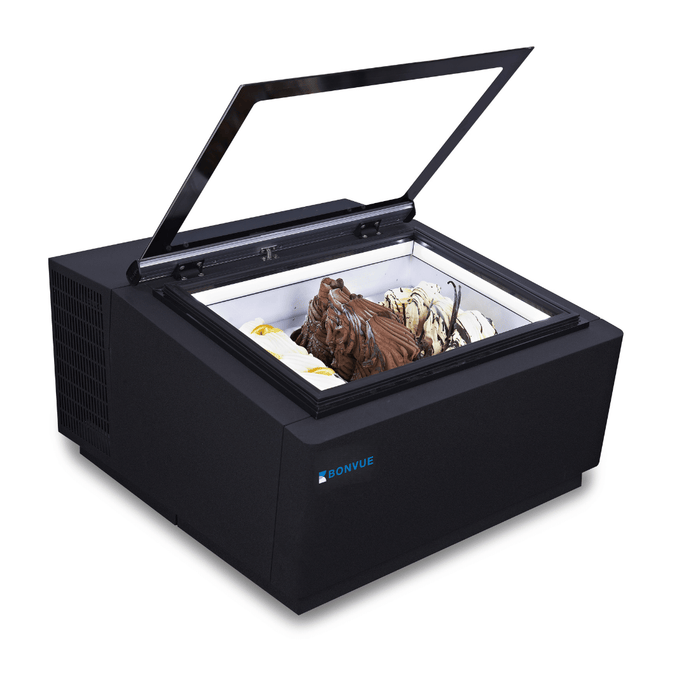 Bonvue FED CGD-03B - Countertop Gelato Display Freezer 3 x 5L Pans - image 4