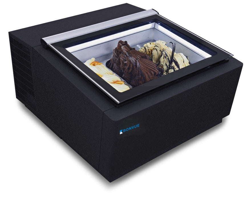 Bonvue FED CGD-03B - Countertop Gelato Display Freezer 3 x 5L Pans - image 5