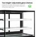 Bonvue FED CL1200-2S - 1200mm Elite Square Cake Display 2 Shelves - image 4