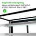 Bonvue FED CL1200-2S - 1200mm Elite Square Cake Display 2 Shelves - image 5