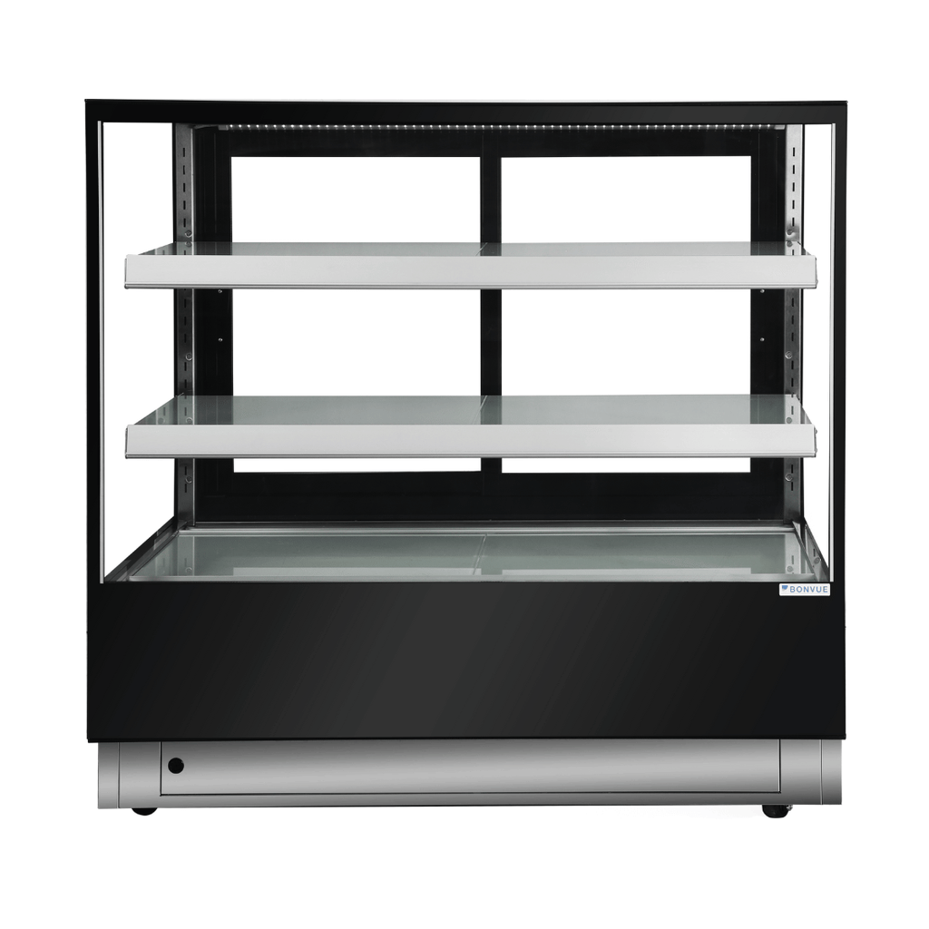 Bonvue FED CL1200-2S - 1200mm Elite Square Cake Display 2 Shelves
