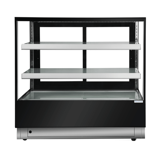 Bonvue FED CL1200-2S - 1200mm Elite Square Cake Display 2 Shelves