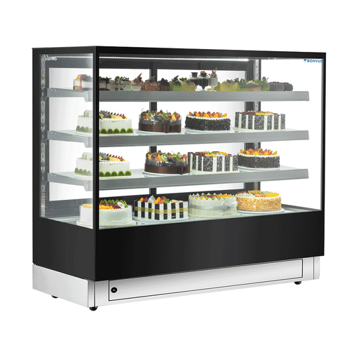 Bonvue FED CL1500-3S - 1500mm Elite Square Cake Display 3 Shelves