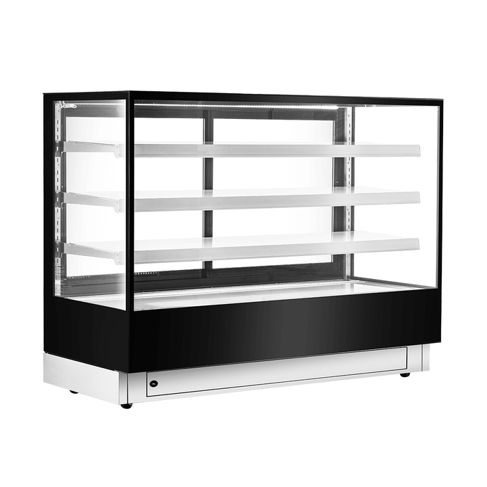 Bonvue FED CL1800-3S - 1800mm Elite Square Cake Display 3 Shelves