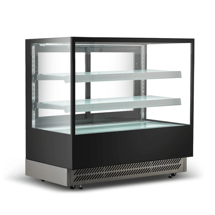 Bonvue FED CL900-2S - 900mm Elite Square Cake Display 2 Shelves