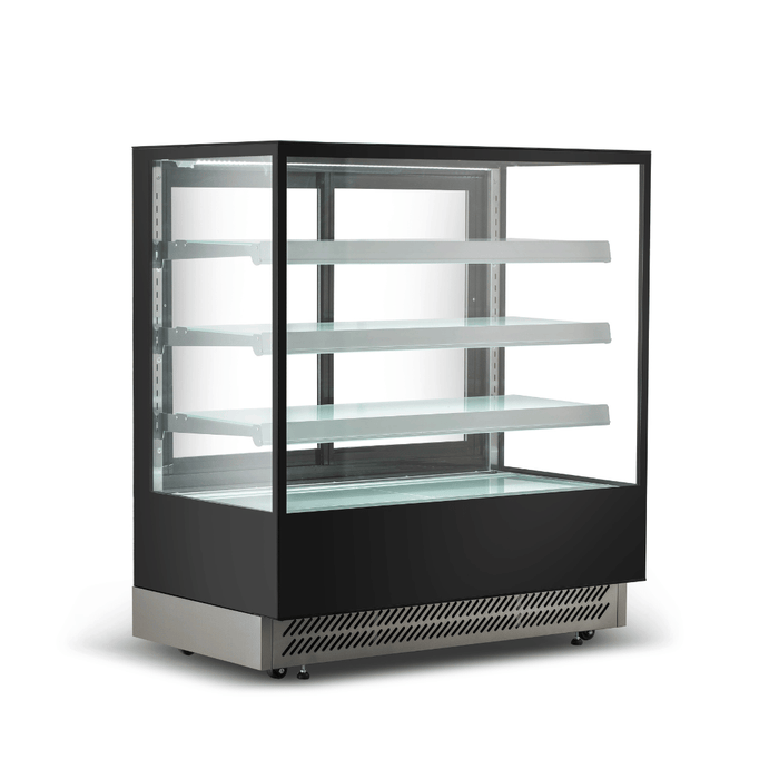 Bonvue FED CL900-3S - 900mm Elite Square Cake Display 3 Shelves