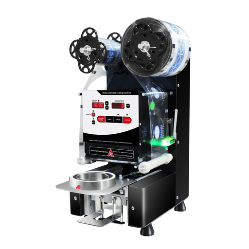 TéVera CS-95B - Automatic Cup Sealing Machine, 95mm Cups, Black