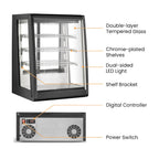 Bonvue FED CTA-196 - Countertop Angled Chilled Food Display 196L - image 3