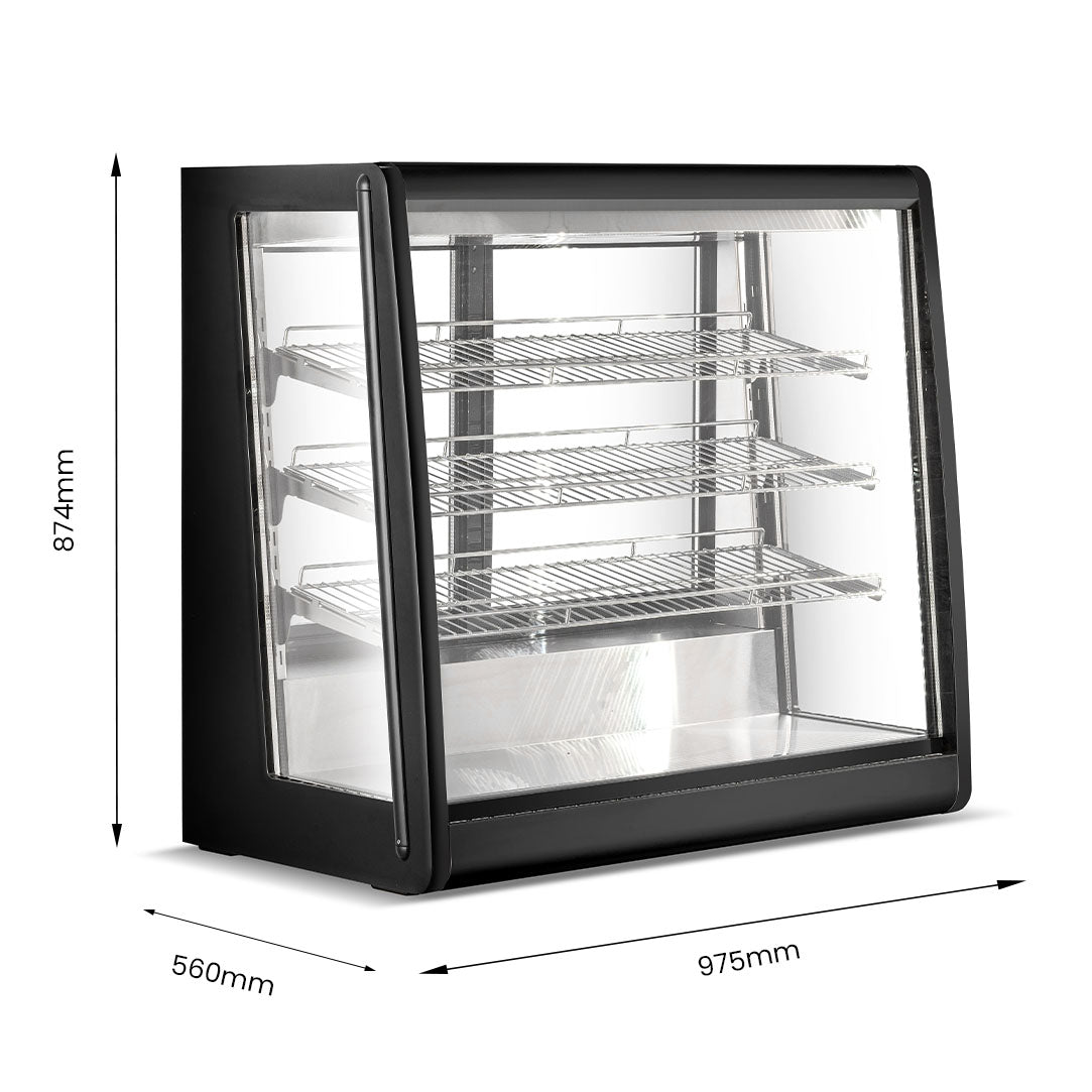 Bonvue FED CTA-246 - Countertop Angled Chilled Food Display 246L - image 2
