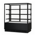 Bonvue FED CVS120-3B - 1200mm Noir Prime Square Cake Display 3 Shelves
