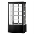 Bonvue FED CVS120-4B - 1200mm Noir Grand Square Cake Display 4 Shelves