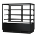 Bonvue FED CVS150-3B - 1500mm Noir Prime Square Cake Display 3 Shelves