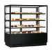 Bonvue FED CVS150-3B - 1500mm Noir Prime Square Cake Display 3 Shelves - image 2
