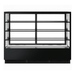 Bonvue FED CVS180-3B - 1800mm Noir Prime Square Cake Display 3 Shelves