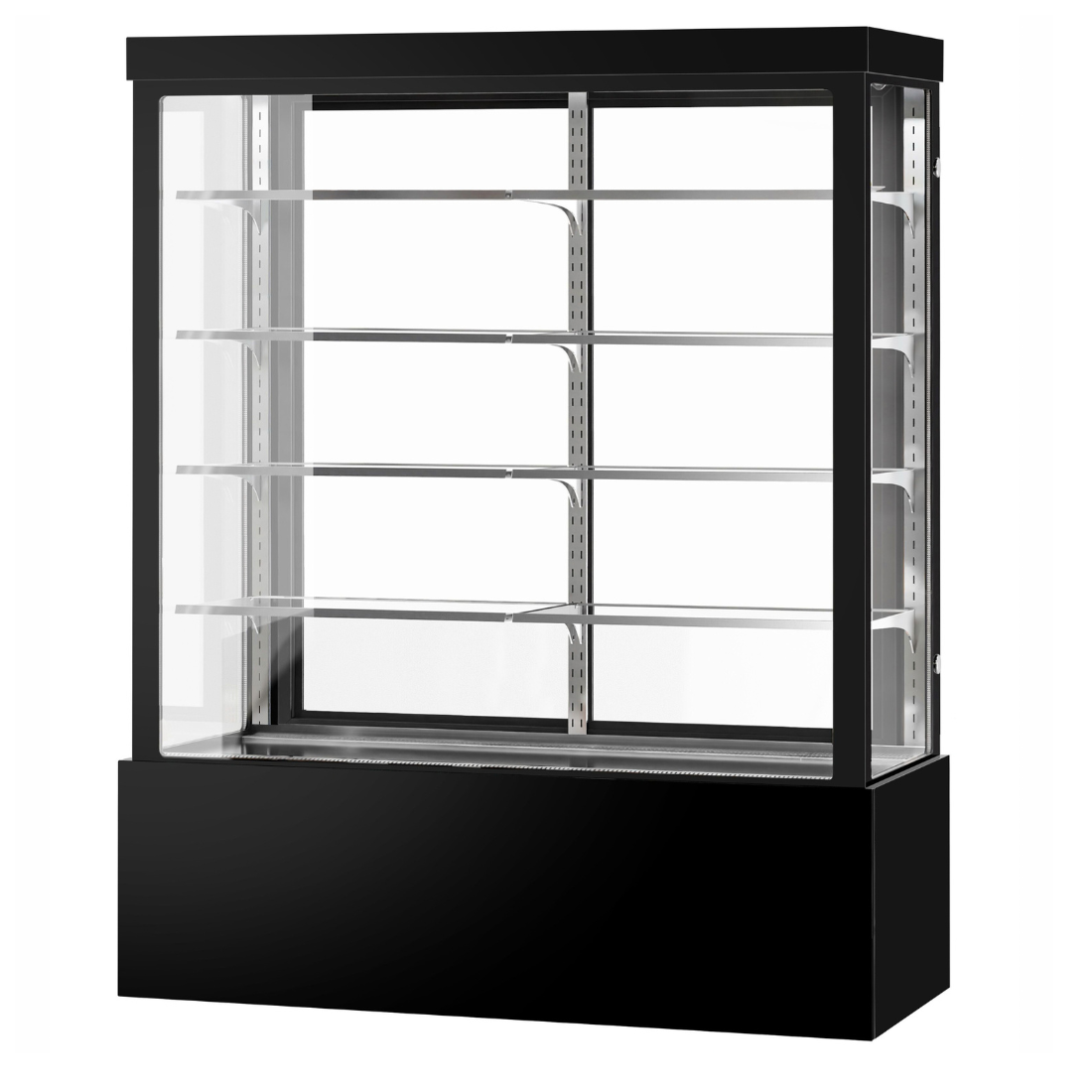 Bonvue FED CVS180-4B - 1800mm Noir Grand Square Cake Display 4 Shelves