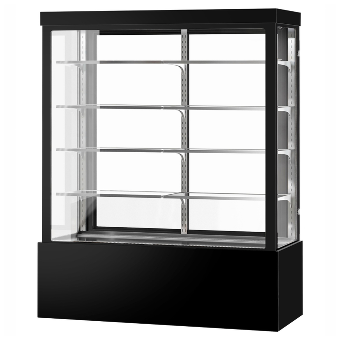 Bonvue FED CVS180-4B - 1800mm Noir Grand Square Cake Display 4 Shelves