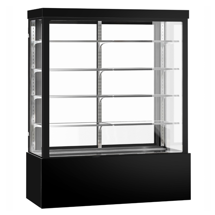 Bonvue FED CVS180-4B - 1800mm Noir Grand Square Cake Display 4 Shelves - image 3