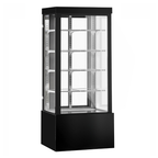 Bonvue FED CVS90-4B - 900mm Noir Grand Square Cake Display 4 Shelves - image 3