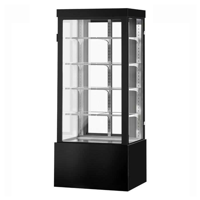 Bonvue FED CVS90-4B - 900mm Noir Grand Square Cake Display 4 Shelves