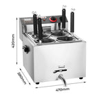 Benchstar DF-BP - 10L Electric Pasta Cooker with 4 Baskets - image 2