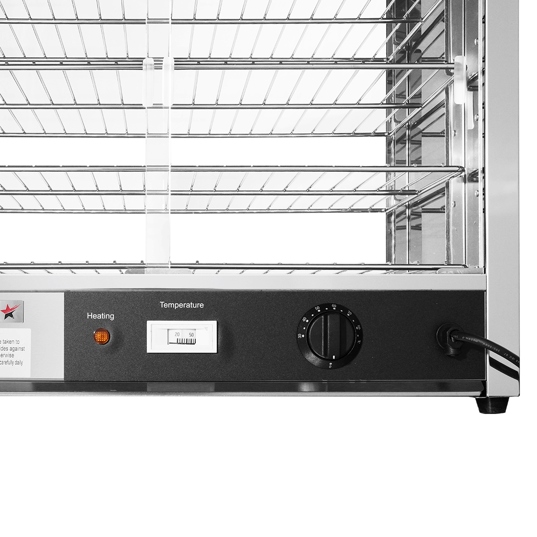 Benchstar DH-580E - Pie Warmer and Hot Food Display, 60 Pies, 4 Shelves - image 11