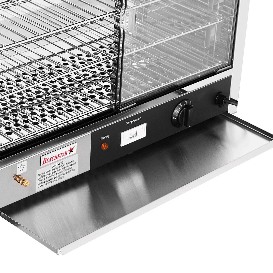 Benchstar DH-580E - Pie Warmer and Hot Food Display, 60 Pies, 4 Shelves - image 13