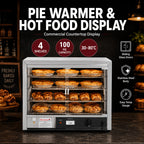 Benchstar DH-805E - Pie Warmer and Hot Food Display, 4 Shelves, 865mm - image 4