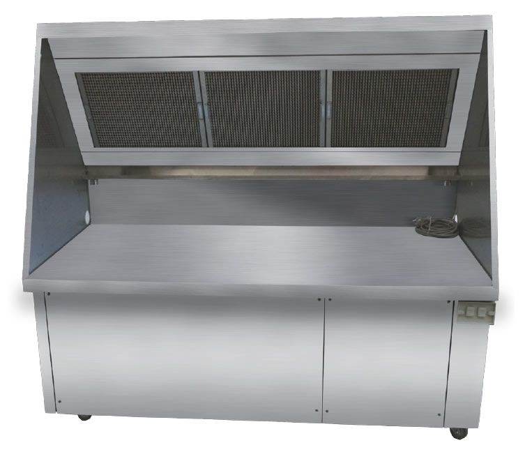 Simco Hood DH1800-750D - Ductless Exhaust Hood System 1800 x 750mm