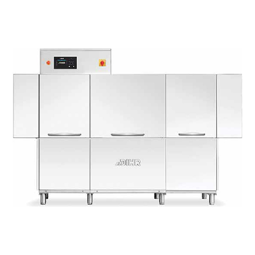 Dihr RX 296 - Rack Conveyor Dishwasher 300 Racks per Hour