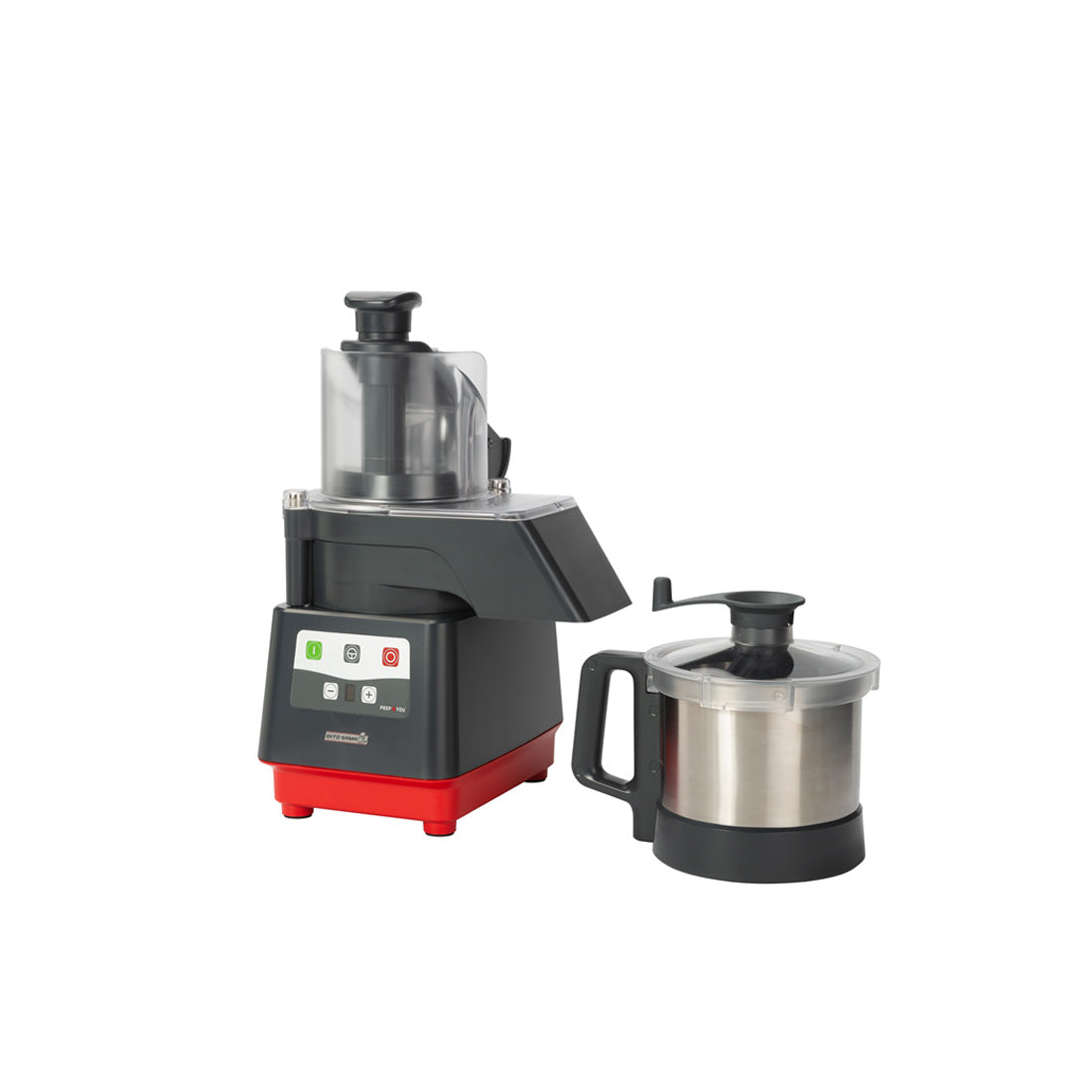 Dito Sama P4U-PV301S3 - PREP4YOU Combination Cutter & Veg Slicer, 3.6L Stainless, 9 Speeds
