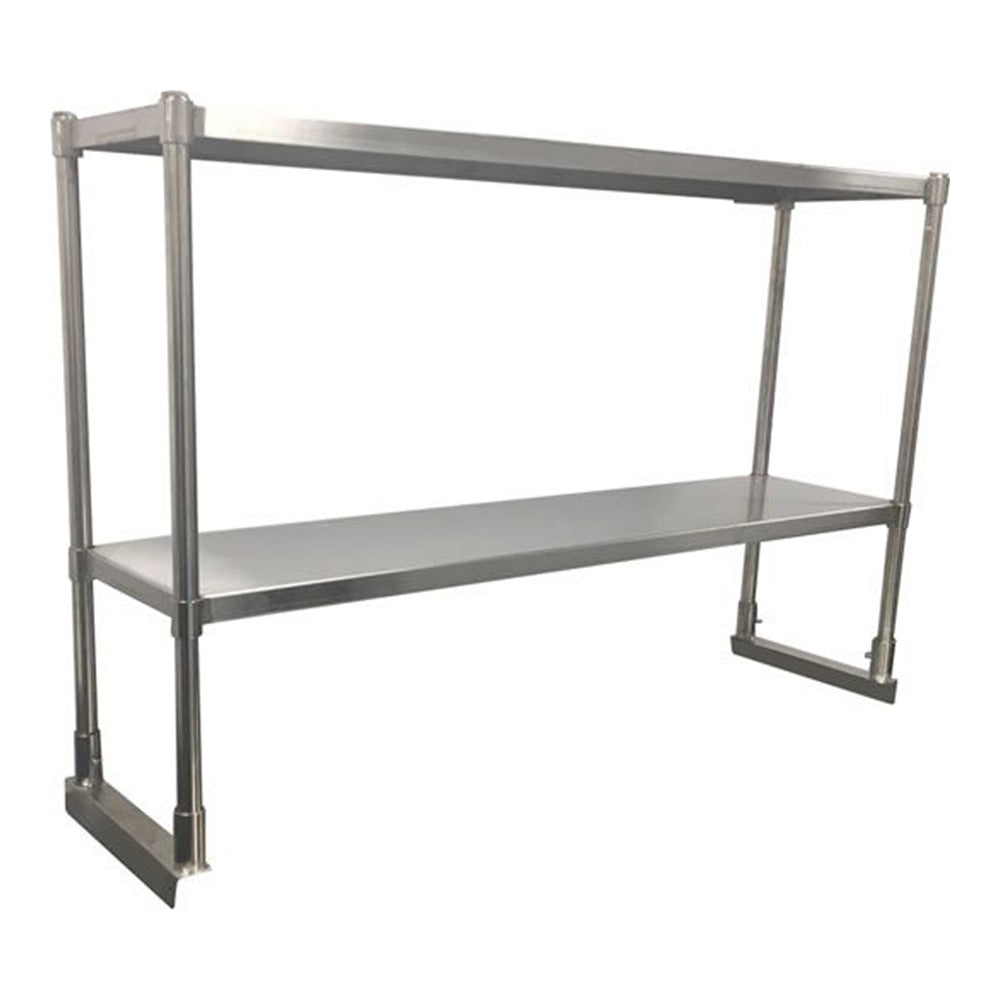 Mixrite SOS215 - Stainless Steel Double Over-Shelf 1500 x 300mm