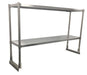 Simco SOS221 - Stainless Steel Double Over-Shelf 2100 x 300mm