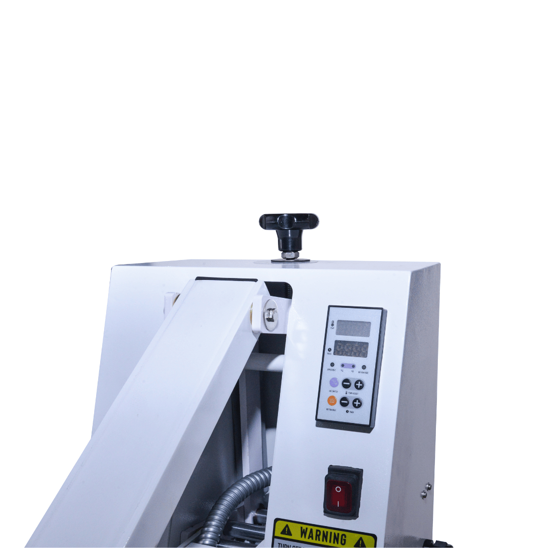 Tyrone DP-18S - 18 Inch Heated Round Dough Press, Manual & Digital - image 4