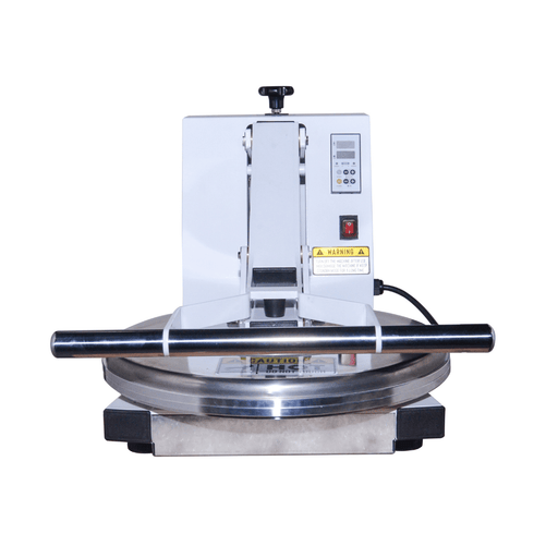 Tyrone DP-18S - 18 Inch Heated Round Dough Press, Manual & Digital - image 2