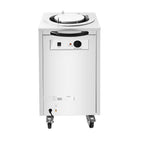 Elementry DR-1E - Heated Mobile Plate Lowerator, Single