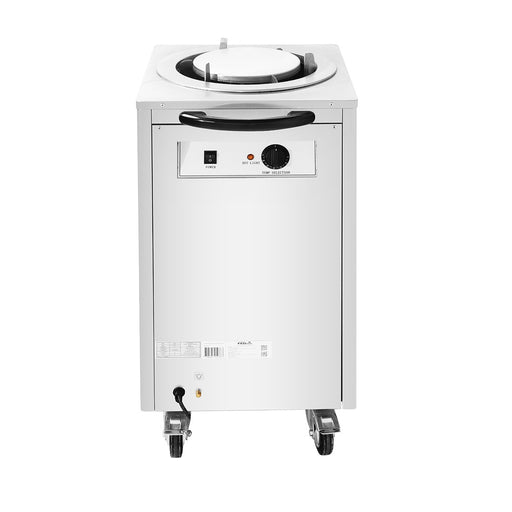 Elementry DR-1E - Heated Mobile Plate Lowerator, Single