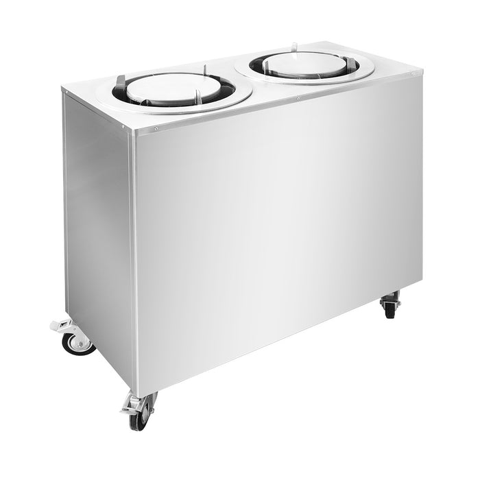 Elementry DR-2E - Heated Mobile Plate Lowerator, Double - image 3