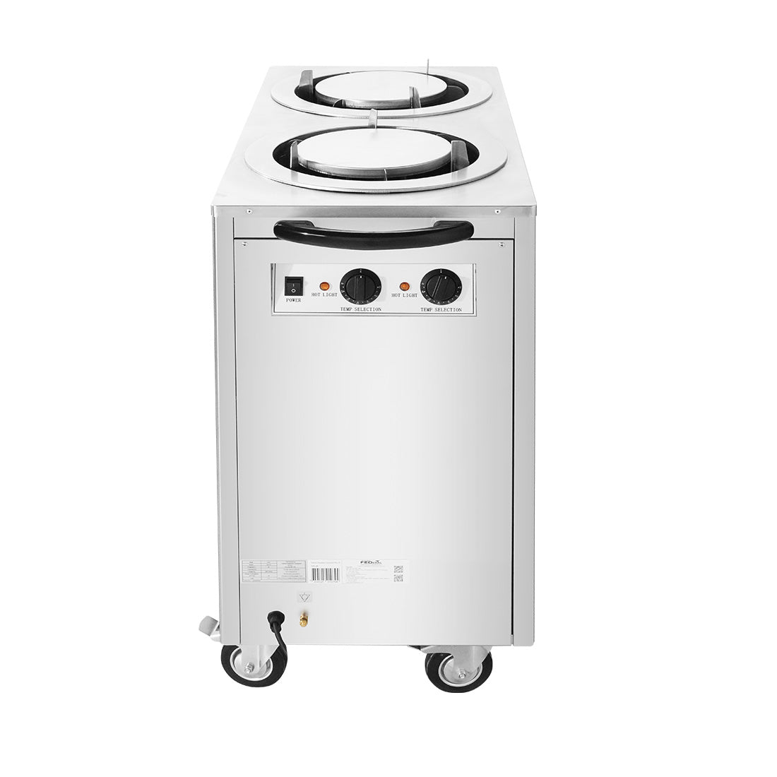 Elementry DR-2E - Heated Mobile Plate Lowerator, Double - image 4