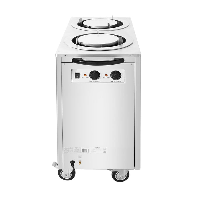 Elementry DR-2E - Heated Mobile Plate Lowerator, Double - image 4