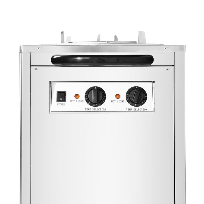 Elementry DR-2E - Heated Mobile Plate Lowerator, Double - image 5